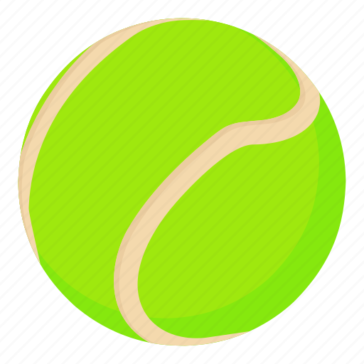 Ball, cartoon, equipment, game, sport, tennis, yellow icon - Download on Iconfinder