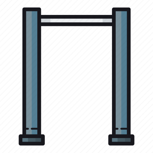 Chin up bar, exercise equipment, pull up bar icon - Download on Iconfinder