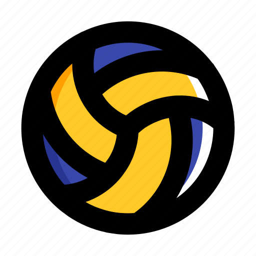 Ball, sport, sports, volley, volleyball icon - Download on Iconfinder