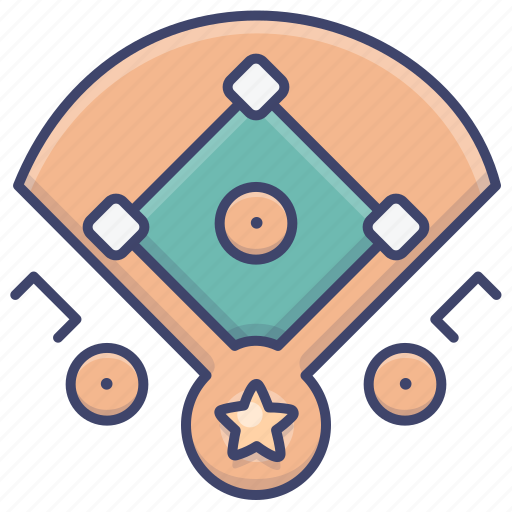 Baseball, court, game, sports icon - Download on Iconfinder
