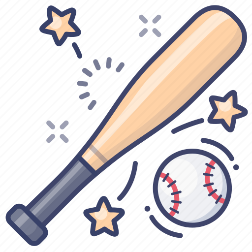 Baseball, bat, sports icon - Download on Iconfinder