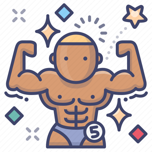 Body, bodybuilding, gym, muscle icon - Download on Iconfinder