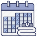 calendar, exercise, plan, schedule 