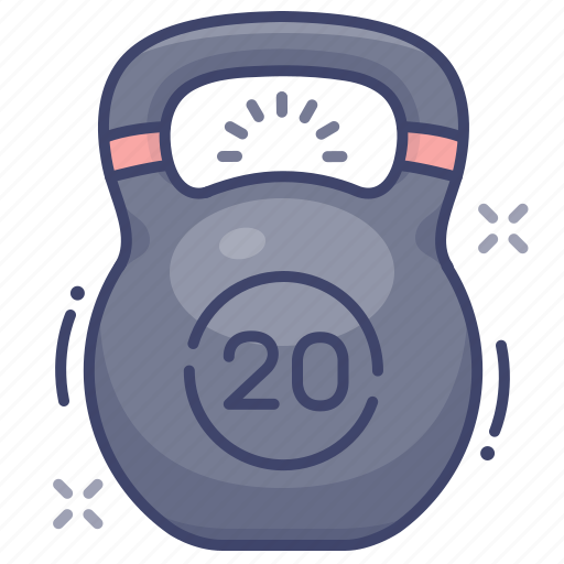 Exercise, gym, kettlebell, weight icon - Download on Iconfinder