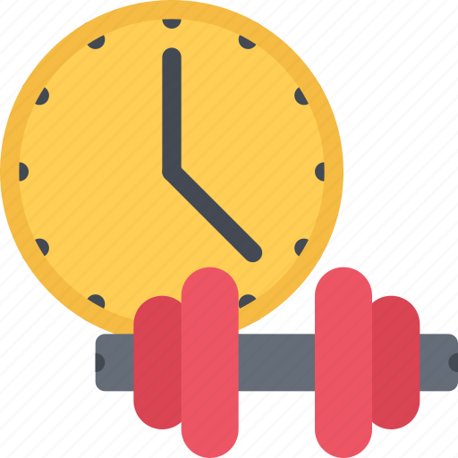 Athlete, fitness, gym, sports, time, training, workout icon - Download on Iconfinder