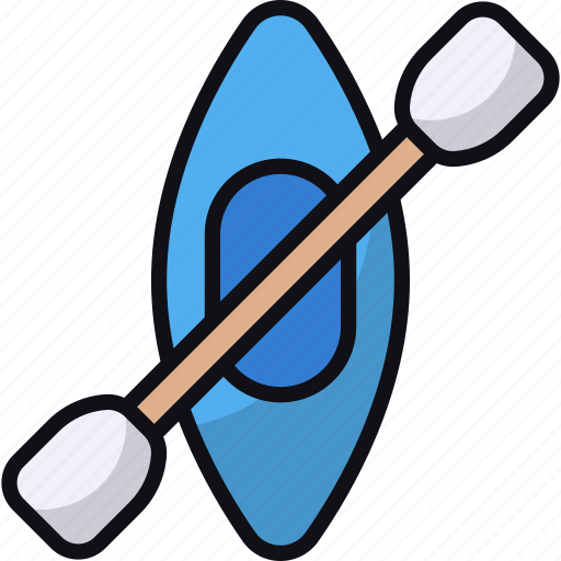 Canoe, kayak, boat, paddle, sport, rowing icon - Download on Iconfinder