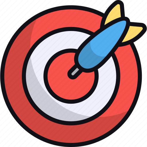Dart, dartboard, target board, aim, game, sport icon - Download on Iconfinder