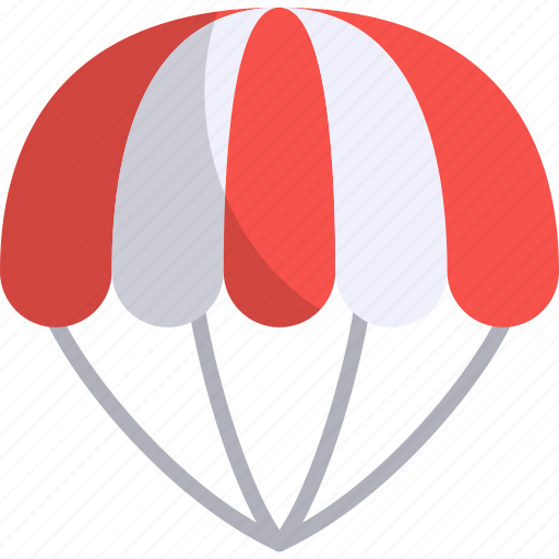 Parachute, extreme sport, paragliding, adventure, outdoor icon - Download on Iconfinder