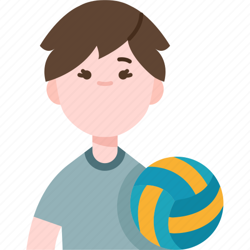 Volleyball, player, athlete, sportswoman, activity icon - Download on Iconfinder
