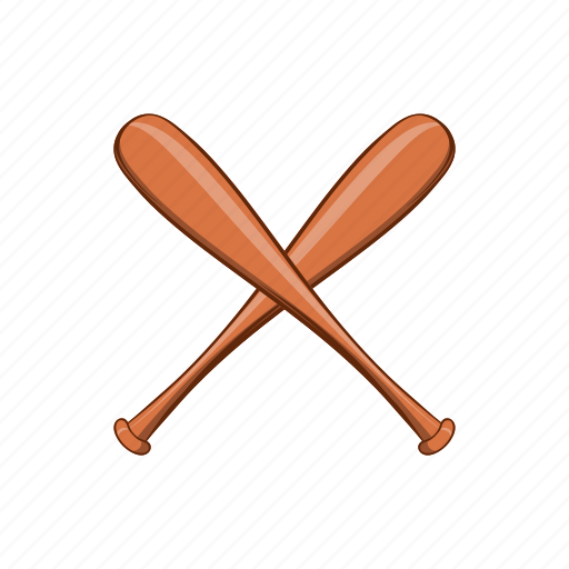 Baseball, bat, cartoon, game, object, sign, sport icon - Download on Iconfinder