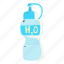 bottle, cartoon, container, drink, logo, object, waterbottle 