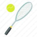 activity, ball, cartoon, competition, logo, object, tennissport