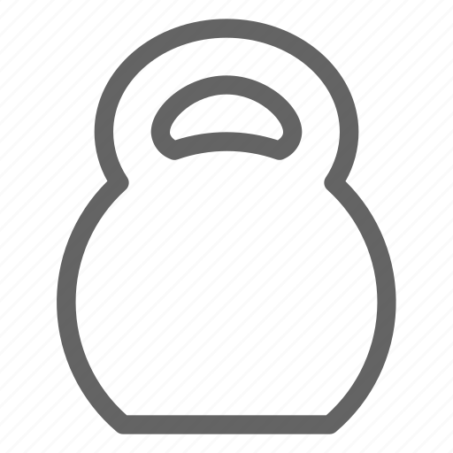 Fitness, gym, kettlebell, bodybuilding icon - Download on Iconfinder