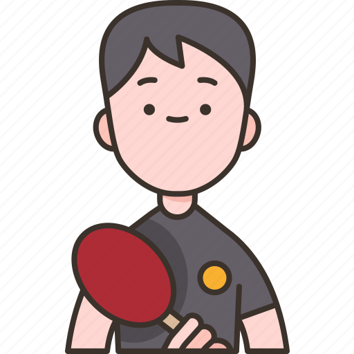 Table, tennis, paddle, smash, player icon - Download on Iconfinder