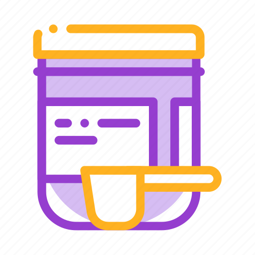 Bottle, scoop, supplements icon icon - Download on Iconfinder