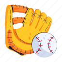 baseball glove, baseball mitt, baseball gear, sports equipment, sports glove
