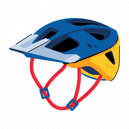 Sports helmet, cycling helmet, bike helmet, bicycle helmet, sport gear icon - Download on Iconfinder