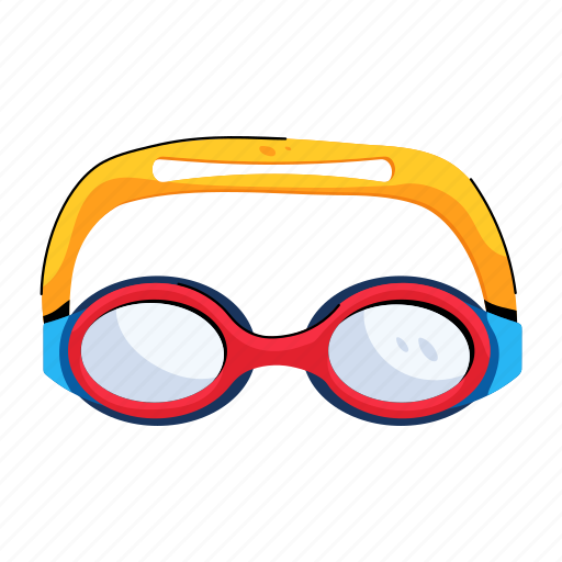 Swimming glasses, pool glasses, swimming goggles, pool goggles, speedo goggles icon - Download on Iconfinder