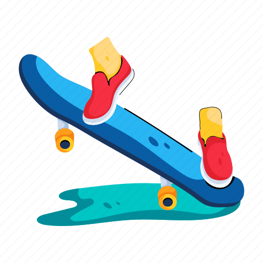 Ride board, skating, skateboarding, roller board, longboard icon - Download on Iconfinder