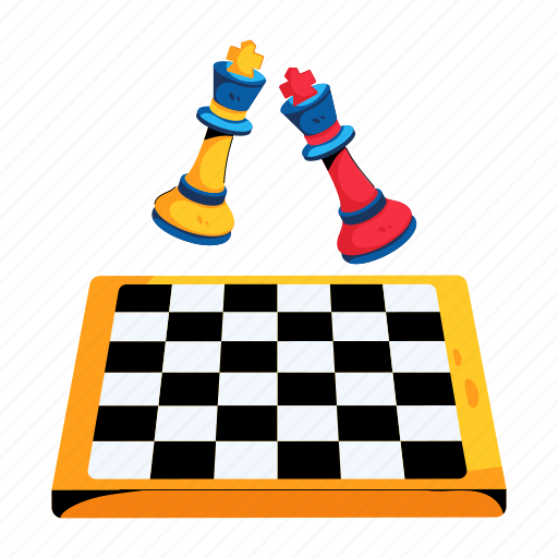 Chess game, chess board, indoor game, strategic game, board game icon - Download on Iconfinder