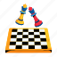 chess game, chess board, indoor game, strategic game, board game 
