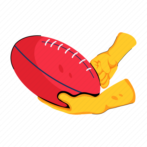 American football, rugby ball, rugby sport, sports equipment, sports accessory icon - Download on Iconfinder