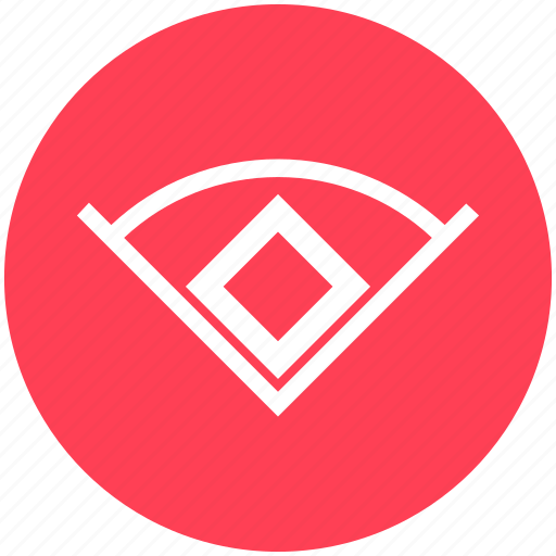 Baseball, baseball court, court, design, ground, league, sports icon - Download on Iconfinder