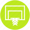 ball, basket, basketball, field, game, hoop, net