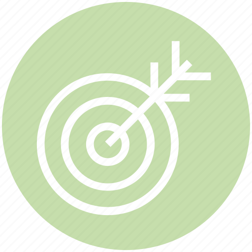 Aim, arrow, bulls-eye, dartboard, darts, focus, target icon - Download on Iconfinder