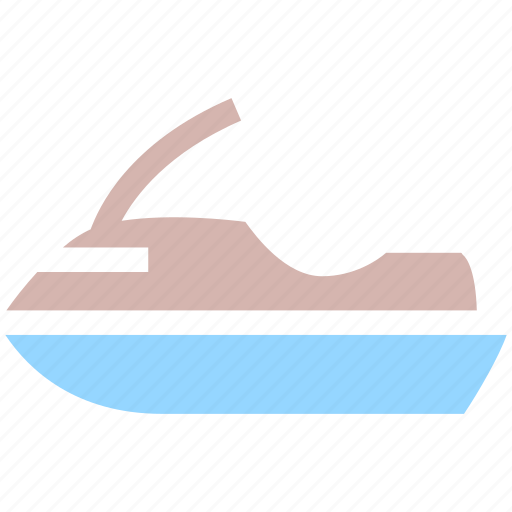 Boat, motorboat, ocean, sea, ship, water, yacht icon - Download on Iconfinder