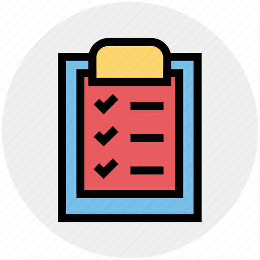 Clipboard, completed, file, health, paper, sheet, tasks icon - Download on Iconfinder
