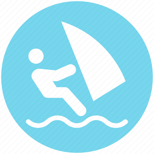 Boat, boating, sailing, sea, water sports, watercraft icon - Download on Iconfinder
