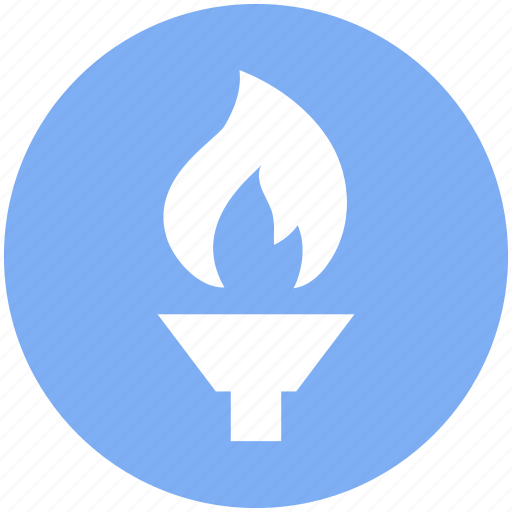 Fire, flame, game, olympic, olympic touch, sports, touch icon - Download on Iconfinder