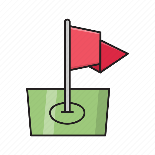 Flag, game, golf, play, sport icon - Download on Iconfinder