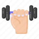 dumbbell, fitness, haltere, barbell, weightlifting