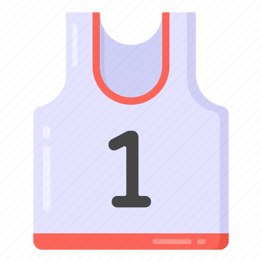 Sports vest, shirt, sportswear, sports clothing, sports jersey icon - Download on Iconfinder