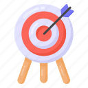 archery, target board, aim, dartboard, objective
