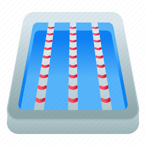 Olympic swimming pool, natatorium, wading pool, lap pool, pool icon - Download on Iconfinder
