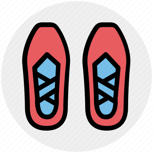 Ballet, fitness, gym, ladies shoes, shoes, sports, training icon - Download on Iconfinder