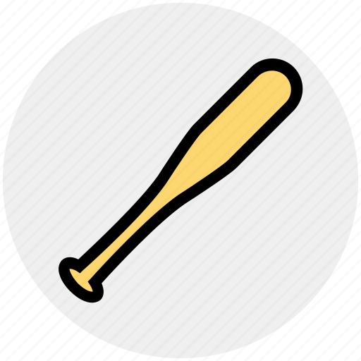 Baseball bat, baseball game, bat, game, play, sports, weapons icon - Download on Iconfinder