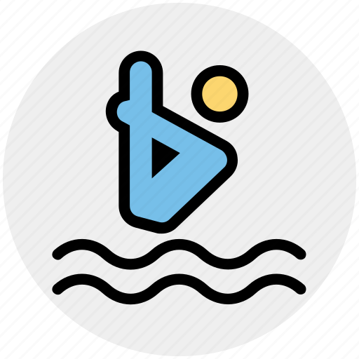 Dive, jump, sea, swim, swimming pool, water, water dive icon - Download on Iconfinder