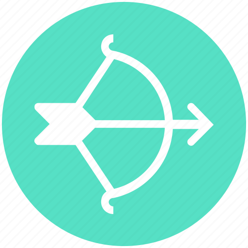 Archery, arrow, bow, shoot, sports, target, targeting icon - Download on Iconfinder