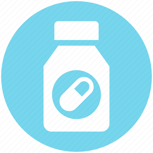 Bottle, capsule, fitness, gym, medicine, pharmacy, vitamin icon - Download on Iconfinder