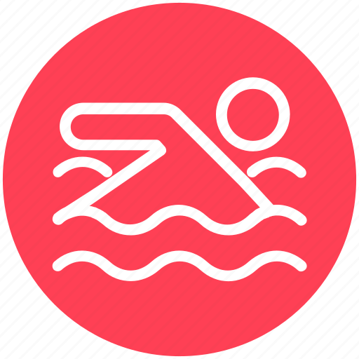 Exercise, pool, sports, summer, swim, swimmer, swimming icon - Download on Iconfinder