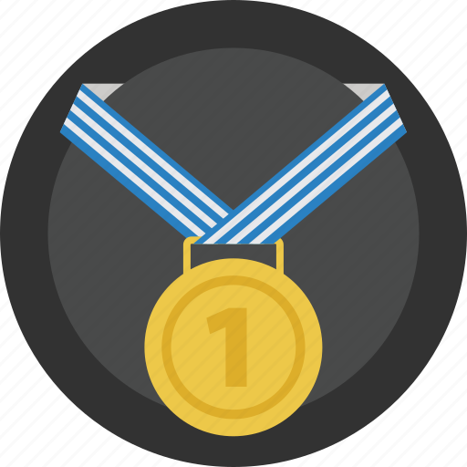 Prize, gold, winner, competition, race, reward, medal icon - Download on Iconfinder