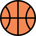 basketball, basket, ball, court, sport, team