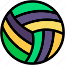 volleyball, team, sport, and, competition, ball