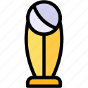 cricket, trophy, champion, winner, award, cup