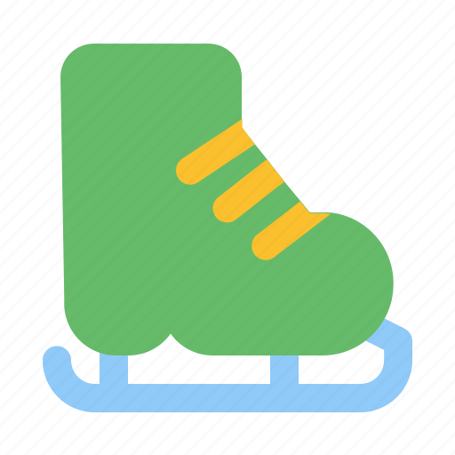 Ice, skate, boot, winter, sports, skating, shoes icon - Download on Iconfinder