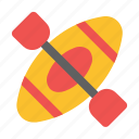 kayak, canoe, boat, water, sport, rowing